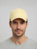 Cotton Twill Hat Soft Lemon