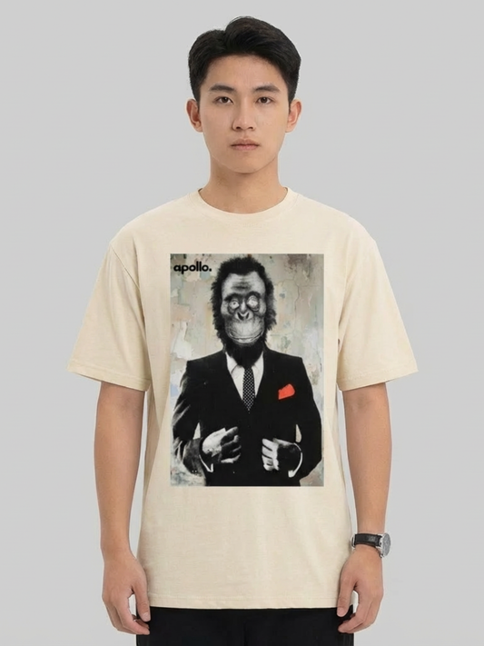 'Monkey Business Only' Oversized T-shirt