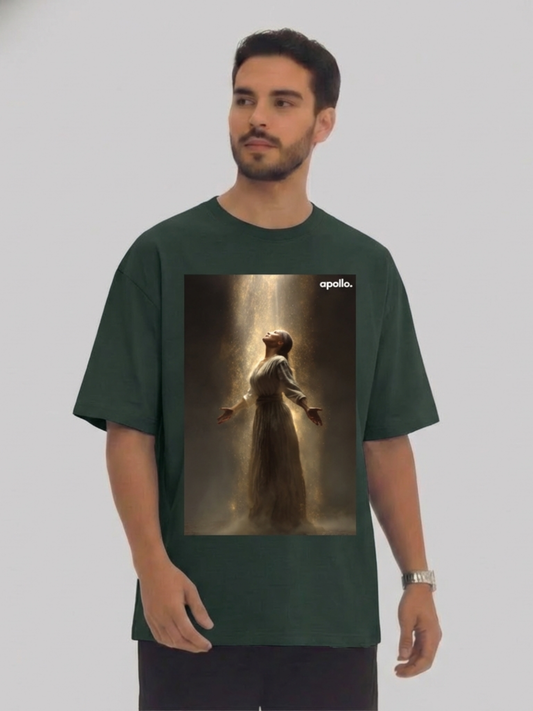 'Connect With The Light' Oversized T-shirt