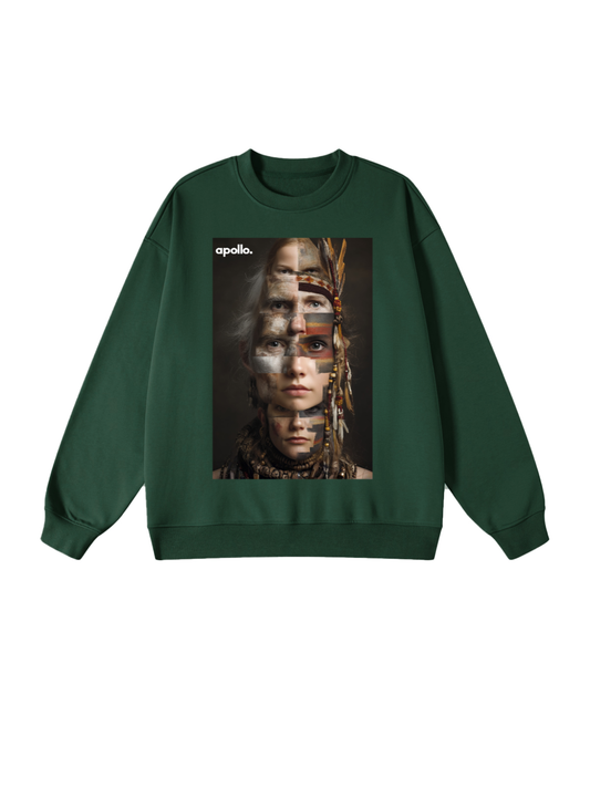 Unisex Oversized Cotton Apollo Sweatshirt