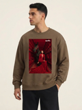 'Designed to Intimidate' Oversized Sweatshirt
