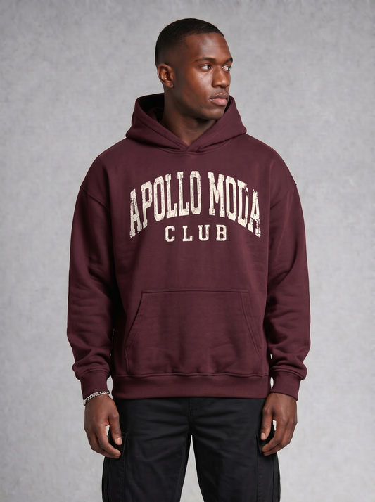 Club Collegiate Oversized Schwerer Hoodie