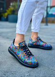 Customized Hand-Painted Sneakers for Men by Apollo Moda | Artsy 1