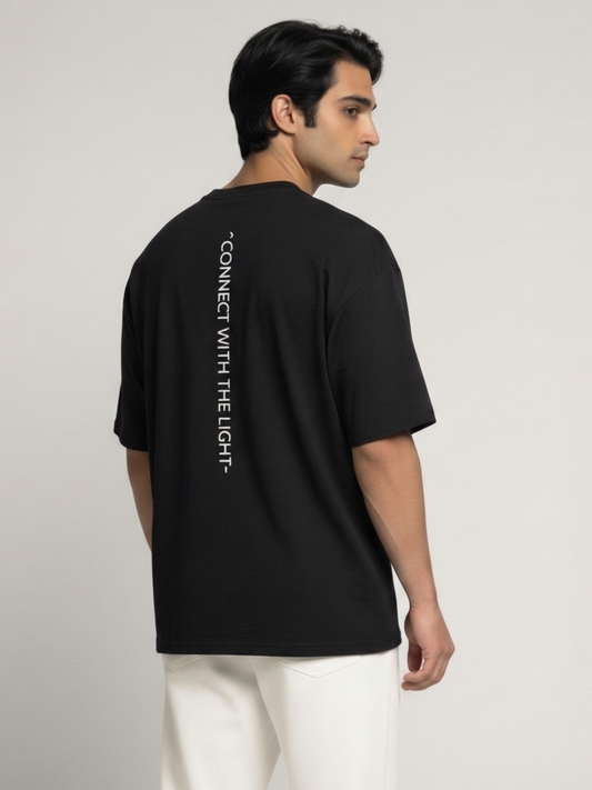 'Connect With The Light' Oversized T-shirt