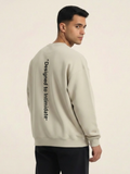 'Designed to Intimidate' Oversized Sweatshirt