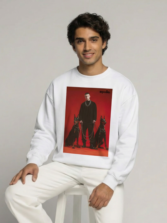 'Power Under Control' Oversized Sweatshirt