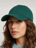 Cotton Twill Hat Forest Green