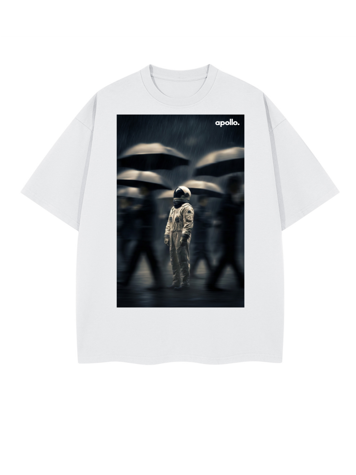 Apollo Unisex Oversized Boxy Cotton T-Shirt