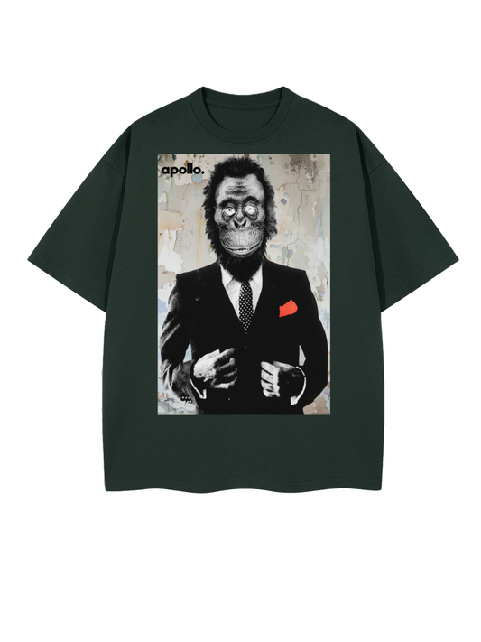 T-shirt oversize « Monkey Business Only »