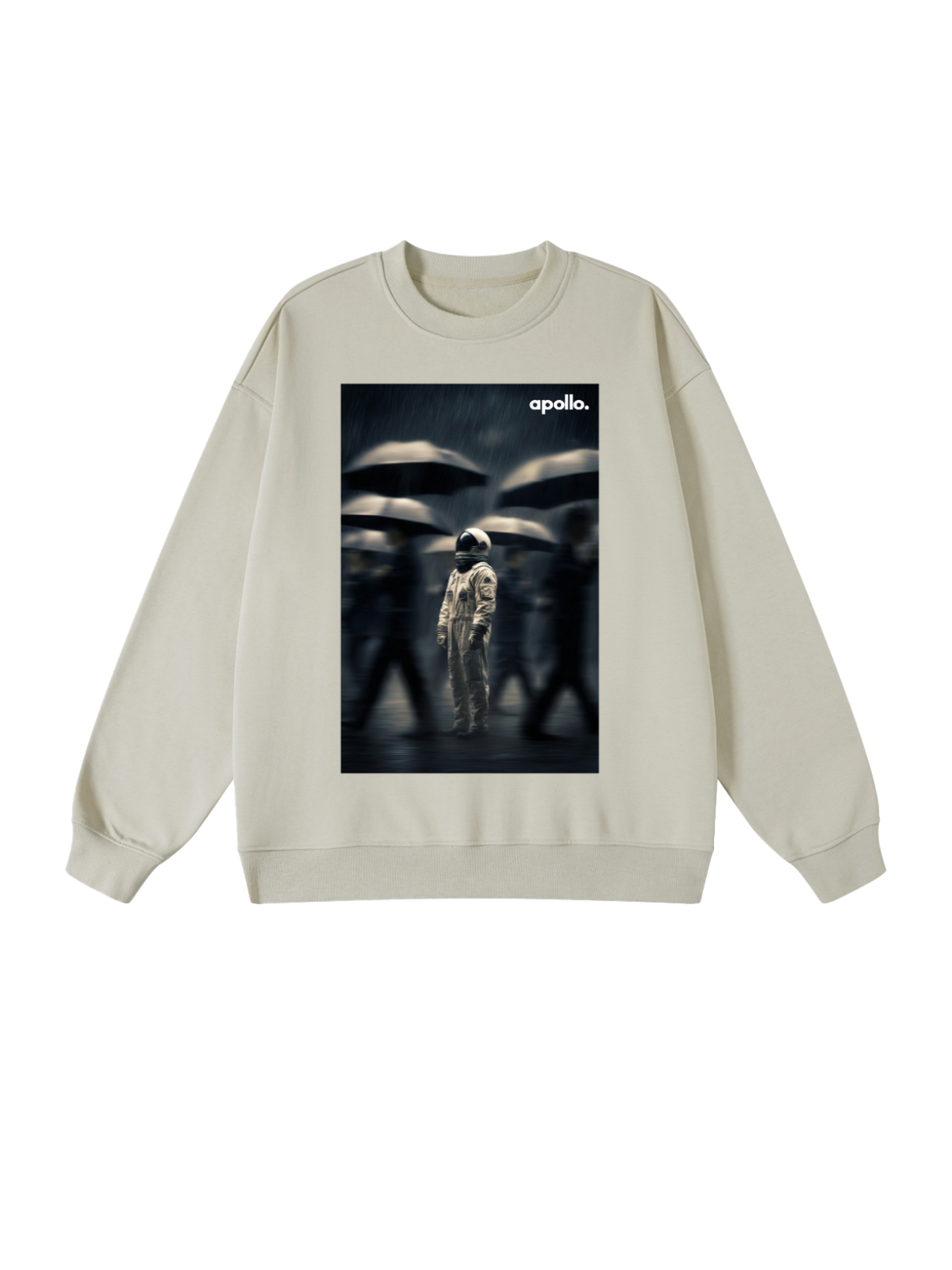 Sweat-shirt oversize « Ancré dans la conscience »
