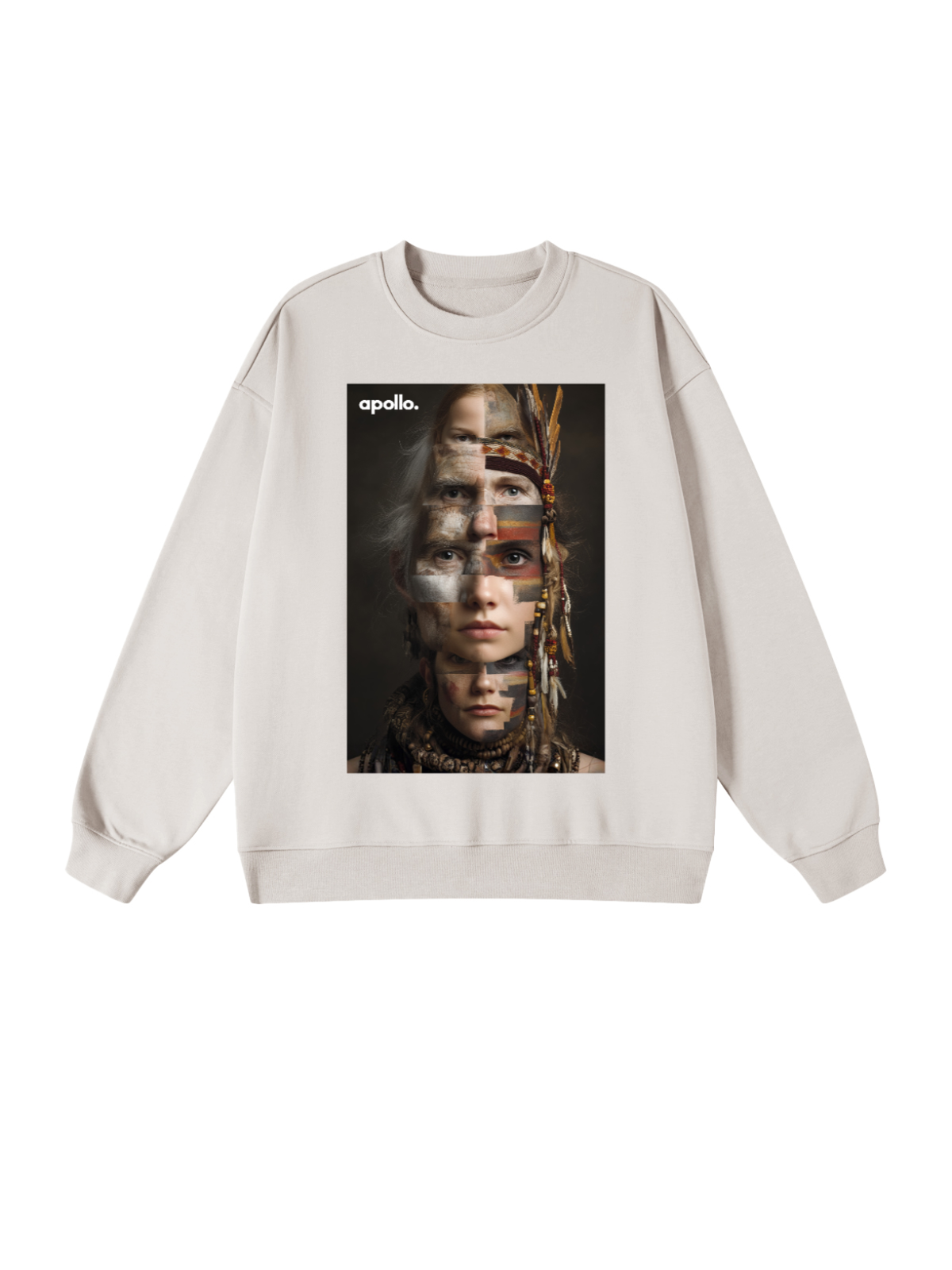 Sweat-shirt oversize « Vous êtes tous illégaux »