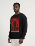 'Power Under Control' Oversized Sweatshirt