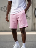 Apollo Pink Casual Sweat Shorts