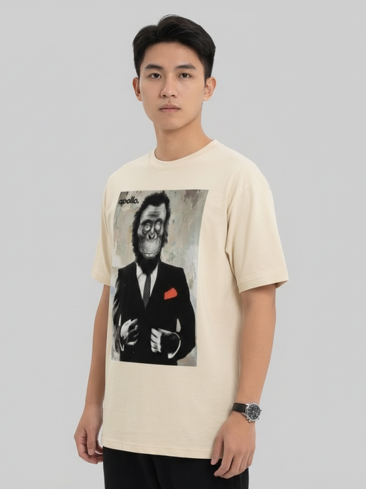 'Monkey Business Only' Oversized T-shirt