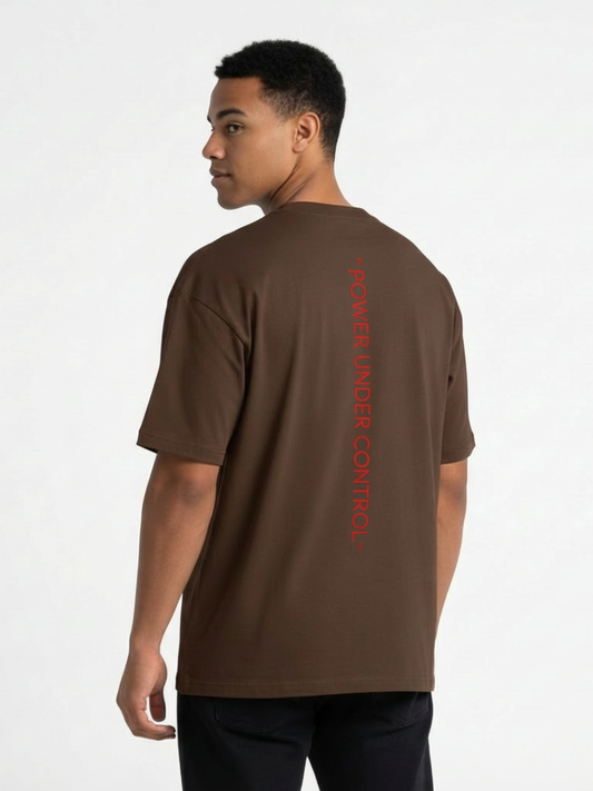 'Power Under Control' Oversized T-shirt