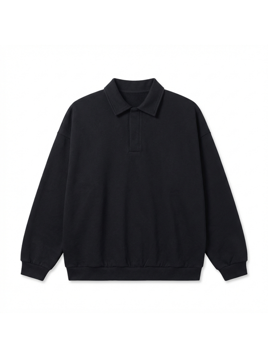 Apollo Men’s Polo Collar Sweatshirt