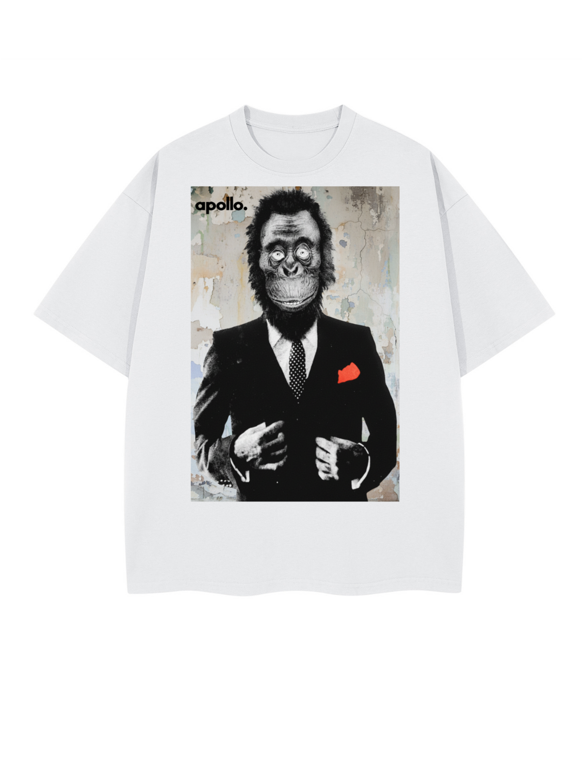 T-shirt oversize « Monkey Business Only »
