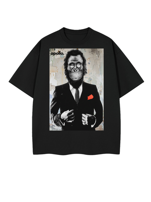 T-shirt oversize « Monkey Business Only »