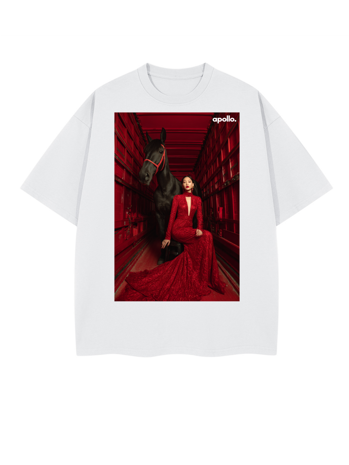 'Designed to Intimidate' Oversized T-Shirt