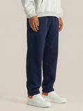Fleece Oversized Navy Sweatpants