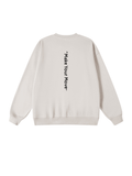 'Make Your Move' Oversized Cotton Sweatshirt