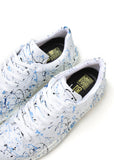 Hand-Painted Customized Sneakers for Men by Apollo Moda | Stardust Sky Blue