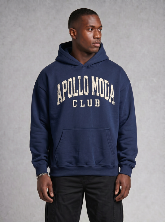 Club Collegiate Oversized Schwerer Hoodie