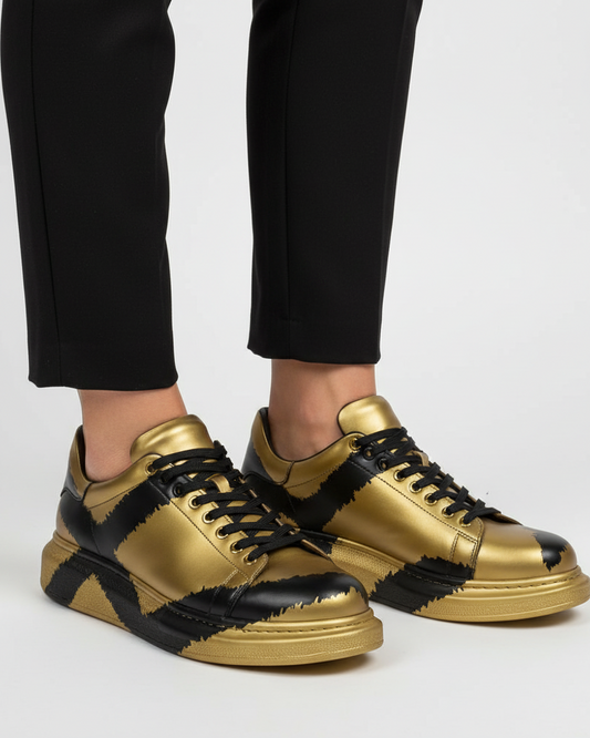 Women's Lisbon Gold & Black