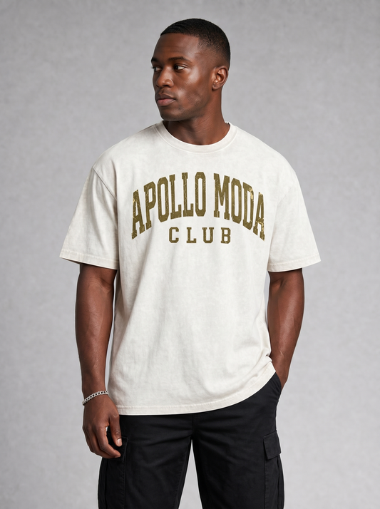 T-shirt oversize Club Gold Collegiate