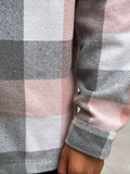 Men's Pocket Plaid Jacket