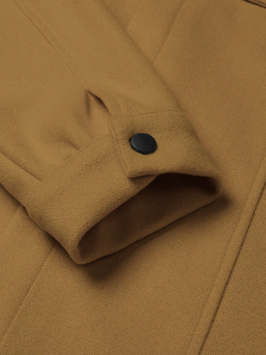 Men's Long Sleeve Loose Casual Overcoat