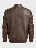 Men's Retro Casual PU Leather Jacket