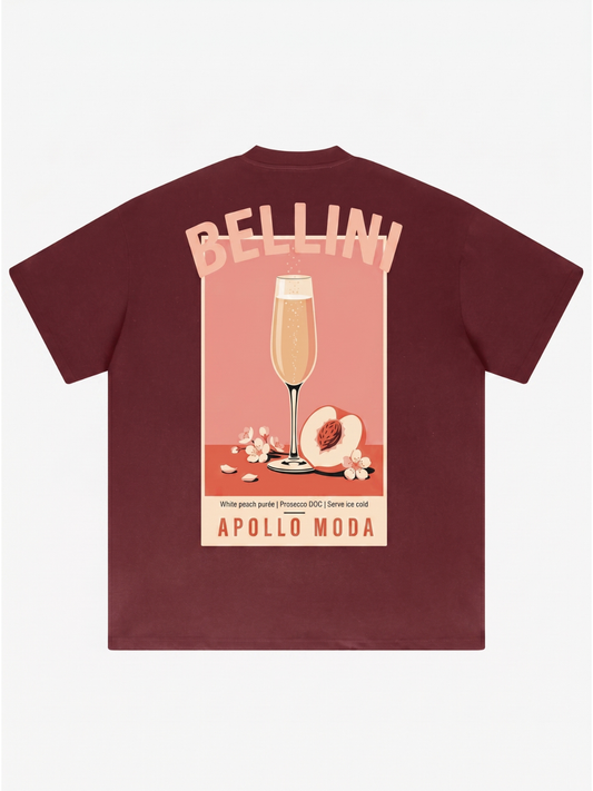 T-shirt grafica oversize Bellini pesante