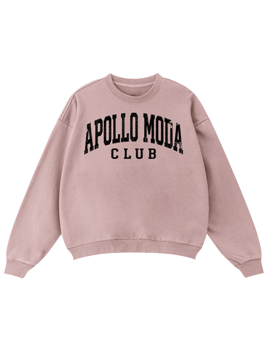 Club Collegiate Oversized Rundhals-Sweatshirt